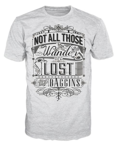 

not all those who wander are lost by jrr tolkien t shirt mens tee shirts t shirt printing hip hop tee shirt new arrival tees