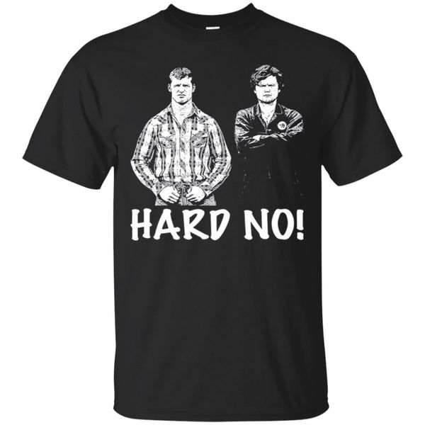 

letterkenny hard no t-shirt funny men's tee shirt short sleeve cool casual pride t shirt men fashion tshirt