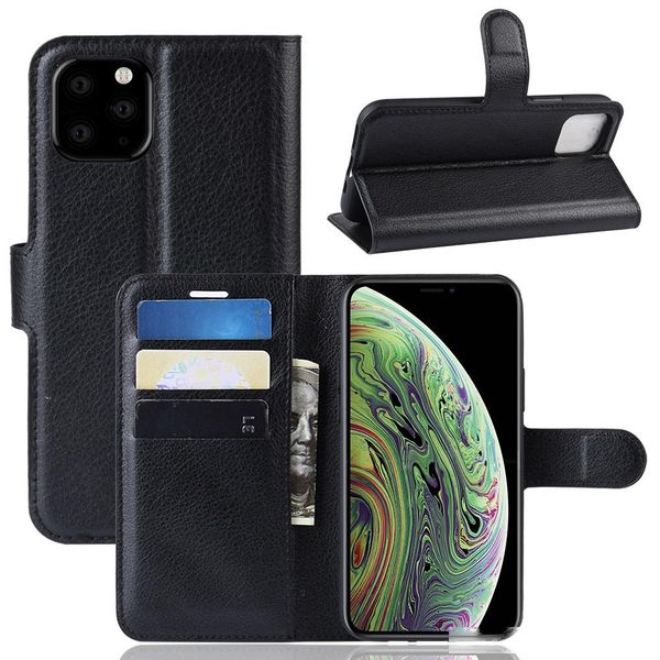 

phone cases case for iphone 11 pro xs max xr x 8 plus 7 6 lychee wallet leather pu