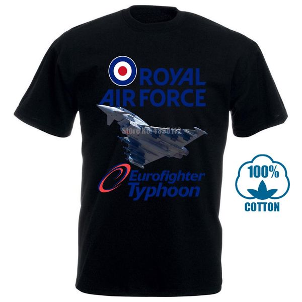 

raf eurofighter typhoon tshirt grey raf sweatshirt 2018 summer style brand casual o neck male & tees printing on t shirts