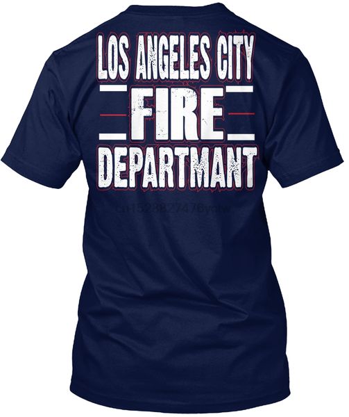 

мужчины футболка лос-анджелес пожарных женщины t-shirt