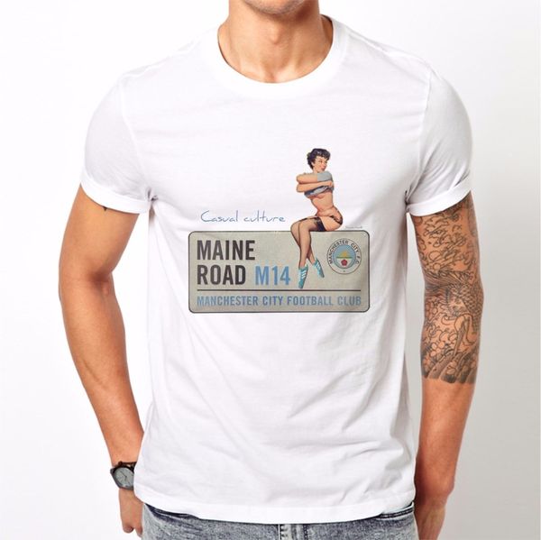 

2017 men's fashion short sleeve slim fit t shirt manchester casuals tee awaydays tee shirts for sale footballer fans shirt