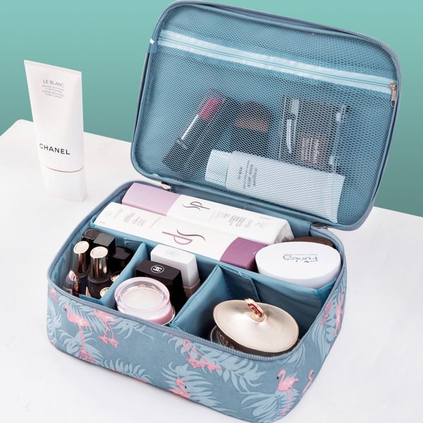 

bag, case, celebrity web large small portable, korean girl capacity, portable toiletries makeup ins portable vkpee, Red;black