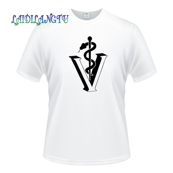 

men clothes 2019 veterinarian creative men t-shirts funny design printing cotton tees customized