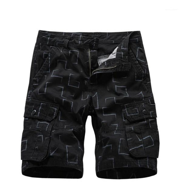 

printed zipper fly summer beach short pants fashion big pocket mens casual shorts mens designer shorts, White;black