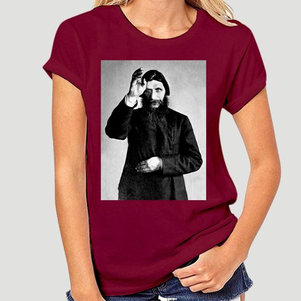 

rasputin t-shirt white grey men women russia boney m leonardo di caprio queen uk-4950d