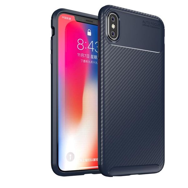 

beetle shock-proof soft case for iphone xs max silicone ultra-thin frosted comfortable feel phone back cover