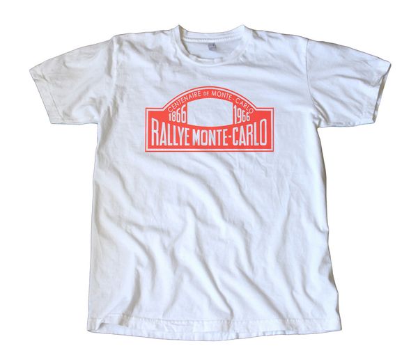 

vintage monte carlo rally decal t-shirt