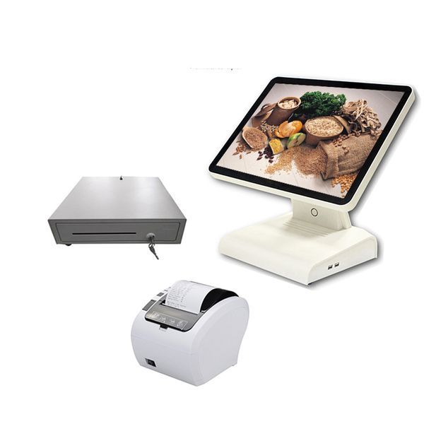 

big stock system 15inch capacitive touch screen terminal cash registers pc