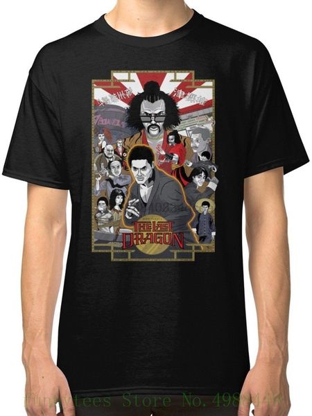 

the last dragon poster men black tees t shirt new fashion mens short sleeve simple cotton t shirts