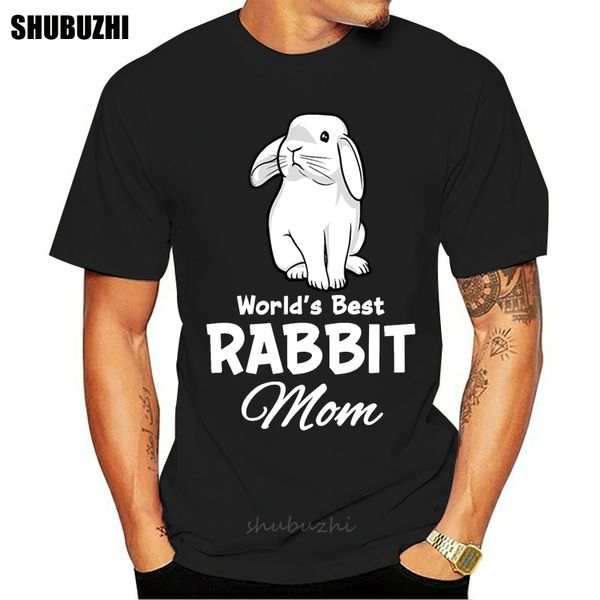 

worlds rabbit mom bunny mother t shirt short sleeve knitted comical summer style kawaii anti-wrinkle over size s-5xl unisex