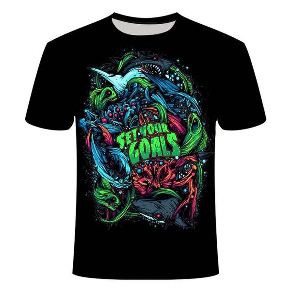 

skull skeleton punk rock gun vintage men clothing 3d print shirts comics plus size funny men clothing