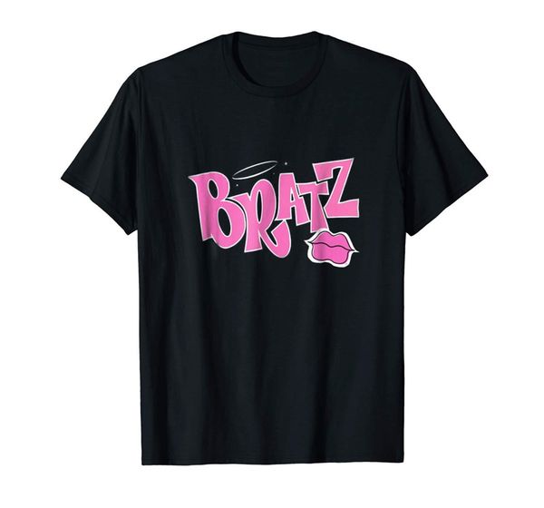 

bratz rock angelz черная футболка s-3xl открытый wear tee shirt