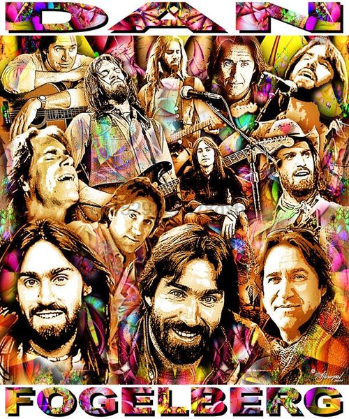 

dan fogelberg tribute t-shirt or print by ed seeman