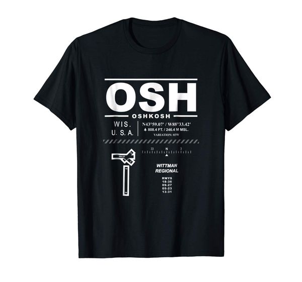 

2019 fashion men t shirt wittman regional airport oshkosh wisconsin eaa osh t shirt