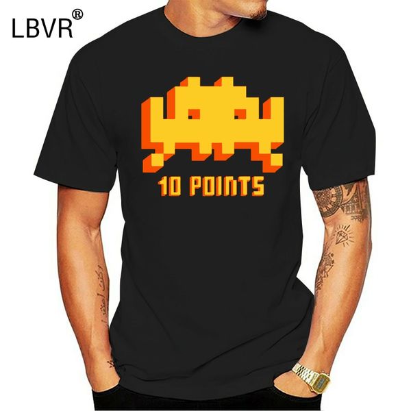 

space invaders it crowd 10 points retro arcade video game new t-shirt s-6xl