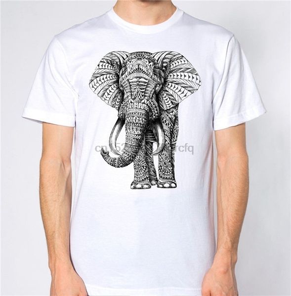 

funny elephant t-shirt abstract animal lover colourful graphic design tee