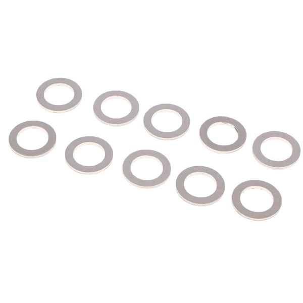 

10pcs metal oil drain plug crush washers gaskets for honda acura silver