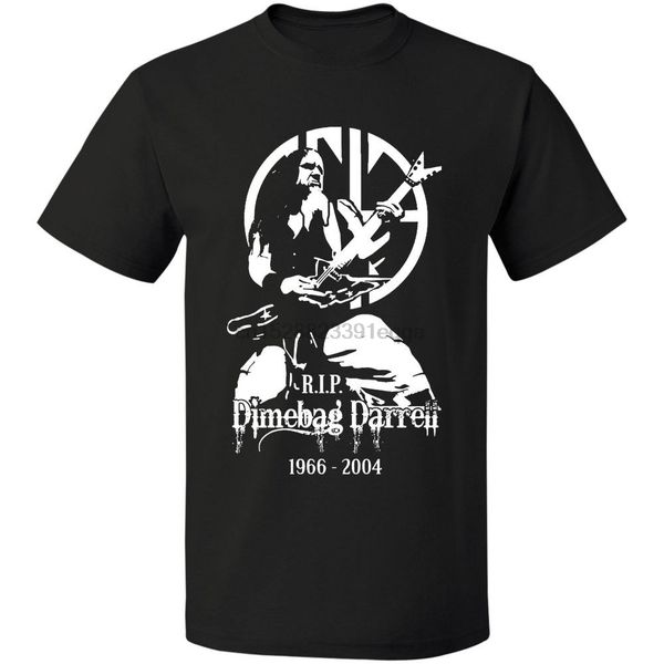 

dimebag darrell rip pantera damageplan t-shirt size s-3xl men short sleeve t shirt cotton normal tees