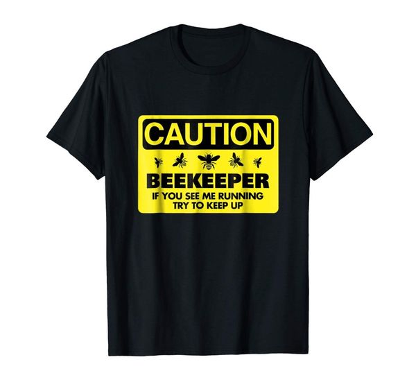 

beekeeper t-shirt beekeeping shirt if you see me running tee fashion 2019 summer new brand 100% cotton printing t-shirts