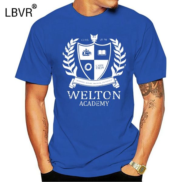 

men tshirt dead poet society welton academy t shirt printed t-shirt tees top