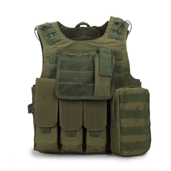

1pcs camouflage hunting military tactical vest wargame body molle armor hunting vest outdoor jungle equipment