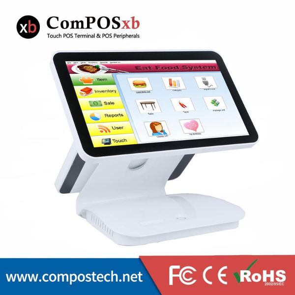 

capacitive touch screen point of sale windows epos systems 15.6 inch all in one terminal for retail