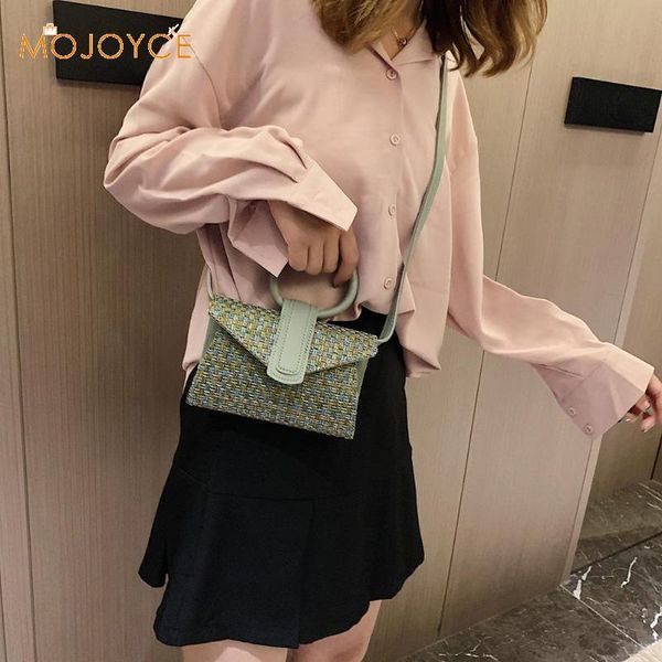 

pu хлопок темы сумки женщины knit конверт сумка crossbody мешки плеча вскользь tote сумки для дам dropshipping