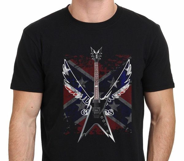 

new dean guitars logo custom men t-shirt
