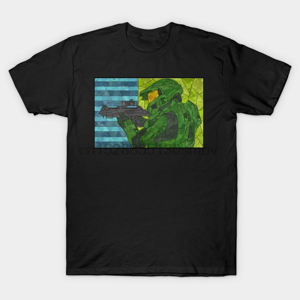 

men tshirt master chief in glass nerd t shirt women t-shirt tees top