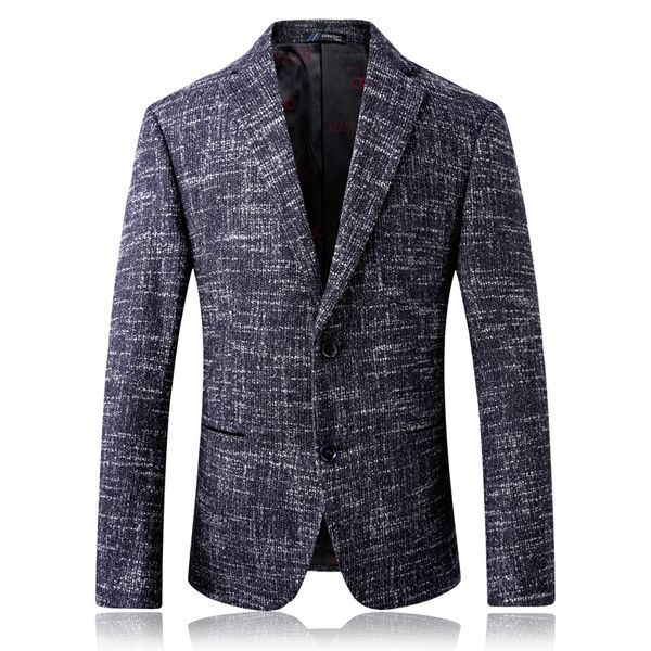 

spring autumn men 2020 mens woolen suit jacket slim fit men's classic smart casual blazer for male s-4xl 6218, White;black