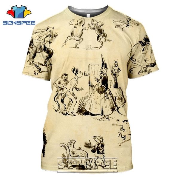 

satan horror death evil satanism demon 3d print shirts harajuku humor anime men clothing