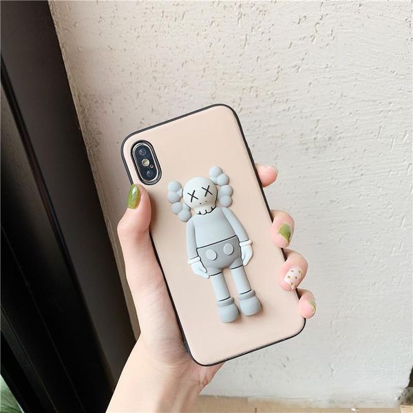 

popular brand cartoon stereo doll leather for apple xsmax mobile phone shell xr iphone11pro/7/8plus