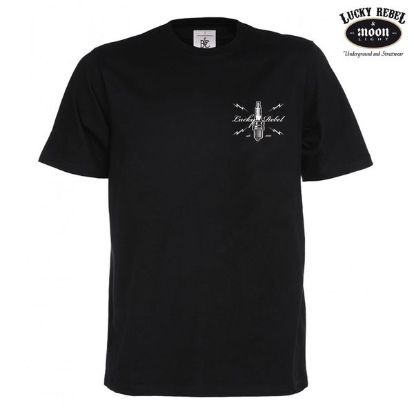 

funny clothing casual short sleeve tshirts lucky men's t-shirt rod black t-shirt