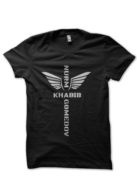 

khabib nurmagomedov half sleeve t shirt
