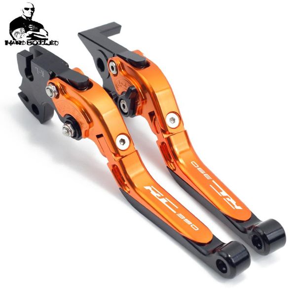 

for rc390 rc 390 2013-2020 2020 adjustable motorcycle aaccessories alloy brake handles clutch lever motorbike modification