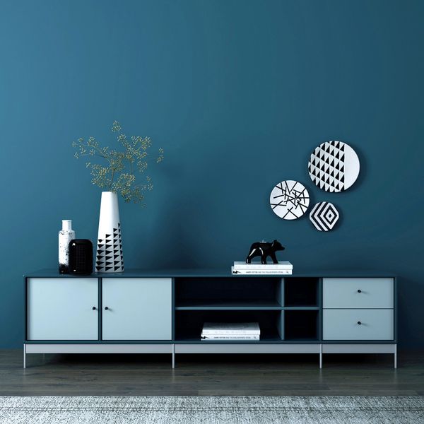 

10 m dark blue indigo blue plain plain wallpaper modern minimalist nordic bedroom living room background wall wallpaper