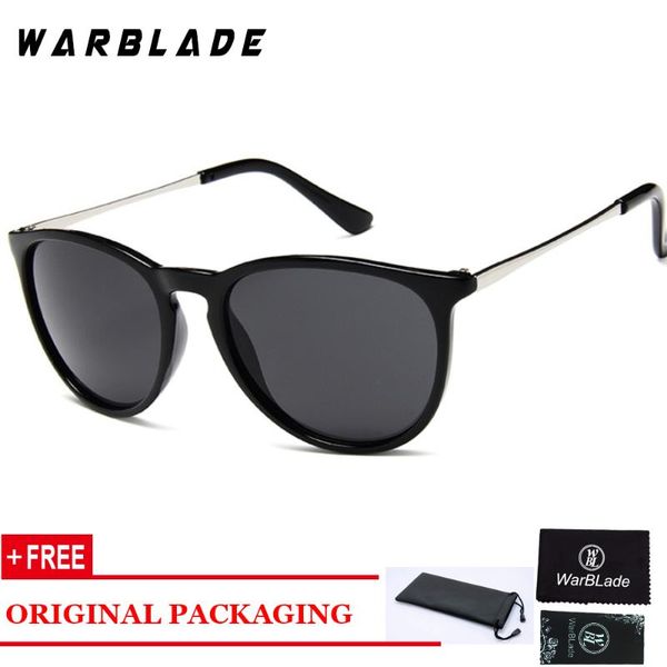

warblade 2020 retro male round sunglasses women men brand designer sun glasses for women alloy mirror sunglass ladies shades, White;black