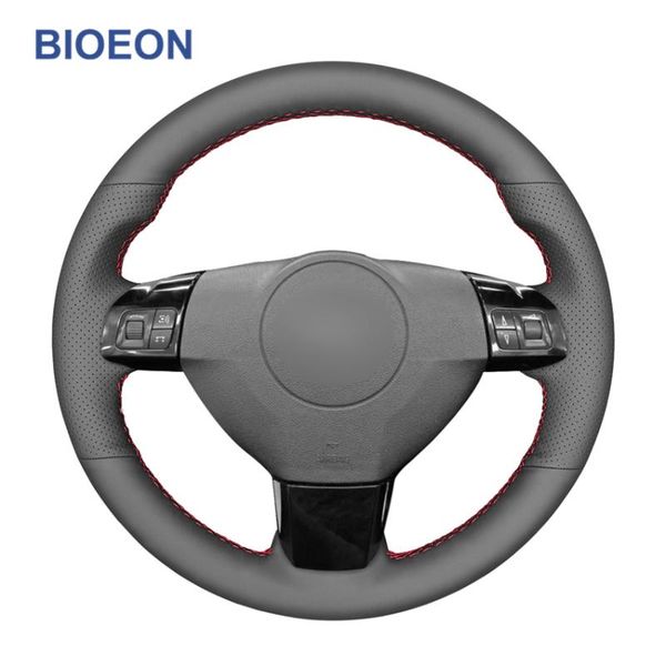 

black pu artificial leather steering wheel covers for astra (h) zaflra (b) signum vectra (c) vauxhall astra holden
