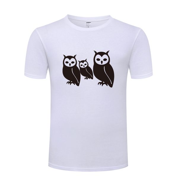 

симпатичные сова аниме мультфильм мужская футболка футболка мужчины 2018 новый короткие рукава o шеи хлопка повседневный top tee