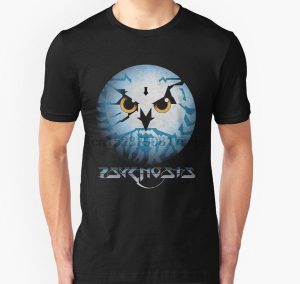 

мужчины тенниска psygnosis урожай логотип мужской майка женская футболка тройники сверху