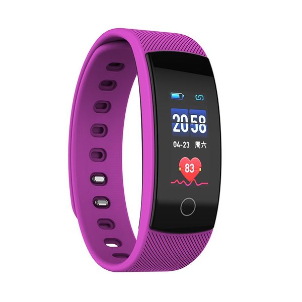 

qs80 plus call reminder fitness tracker watch heart rate sleep monitor sms smart bracelet waterproof for android ios wristband