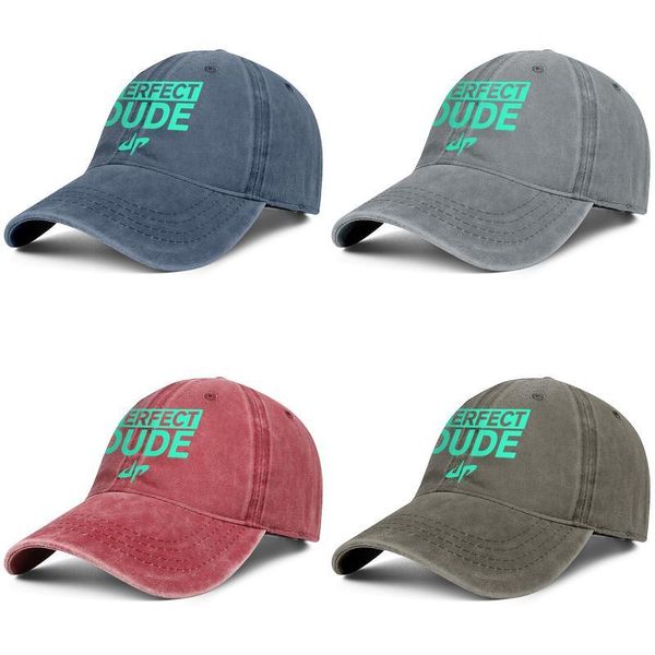 

men women dude perfect logo dp fashion denim baseball cap cool washed dad hat adjustable vintage ball symbol ford mustang original logo, Blue;gray