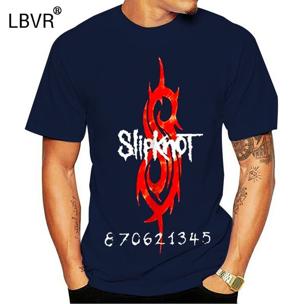 

vintage 90s slipknot heavy thrash metal t-shirt 2019 summer mens t shirt fashion