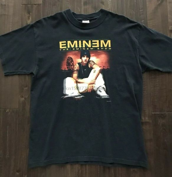 

eminem shoe anger management 2002 t shirt vintage large rap tee round two sslp20 low price round neck men tees