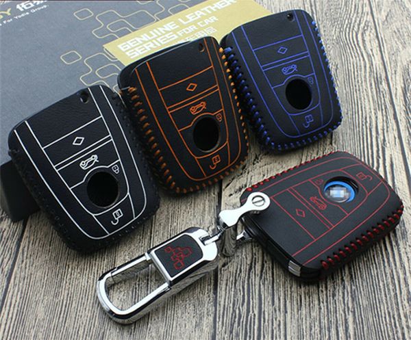 

car key case for bmw i3 i8 2014 2016 2017 wallet holder remote car key cover