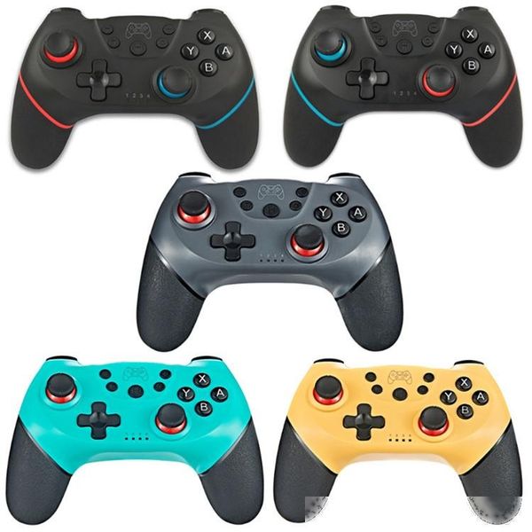 

for switch gamepad for switch pro wireless bluetooth gamepad with vibration 6-axis somatosensory function