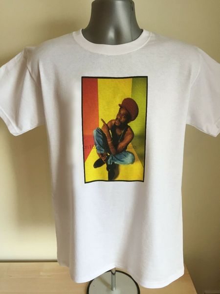 

dennis brown t-shirt - reggae + lovers rock star - gregory isaacs influence