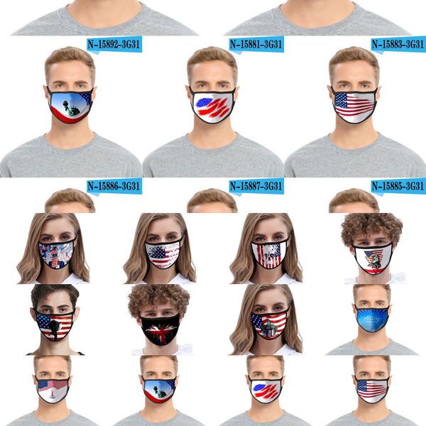 

fashion masks washable 3d cartoon printed designer cotton mouth masks pm2.5 dustproof and ww7s
