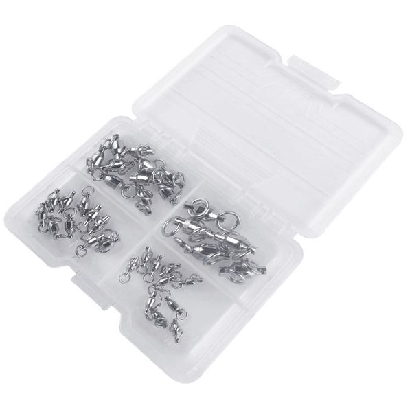 

35pcs / коробка высокопрочной шаровой подшипник шарнирного solid сварных кольца connector